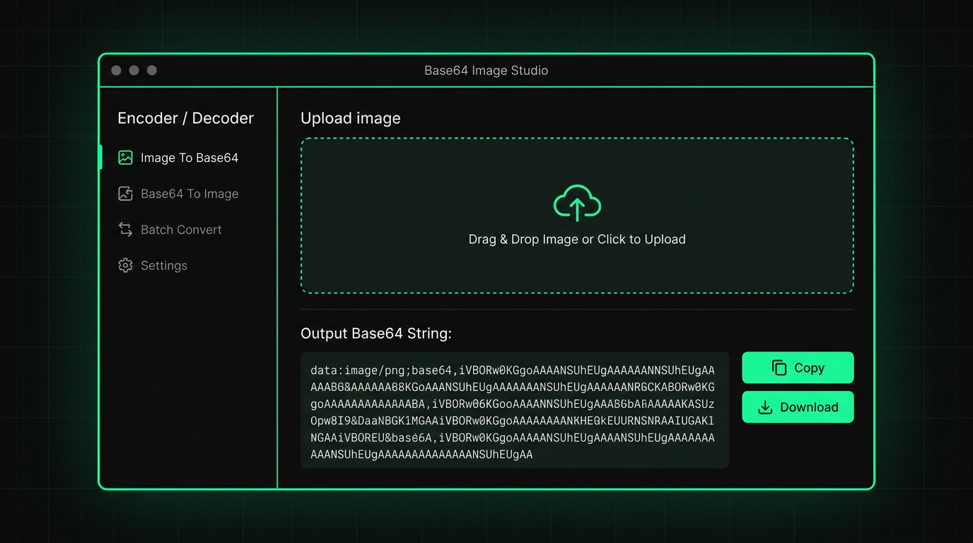 Dev Encoding Toolkit project preview
